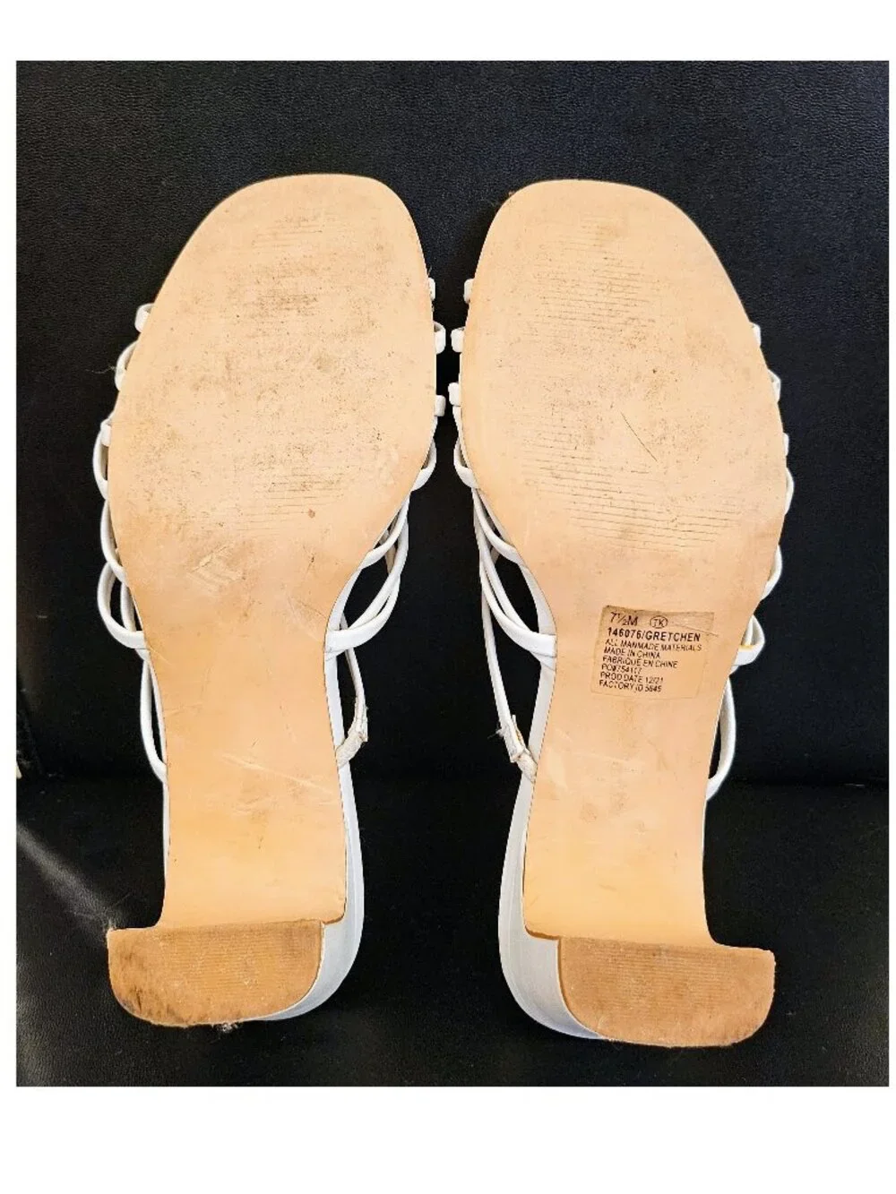 Maurices Gretchen Strappy Sandals in White